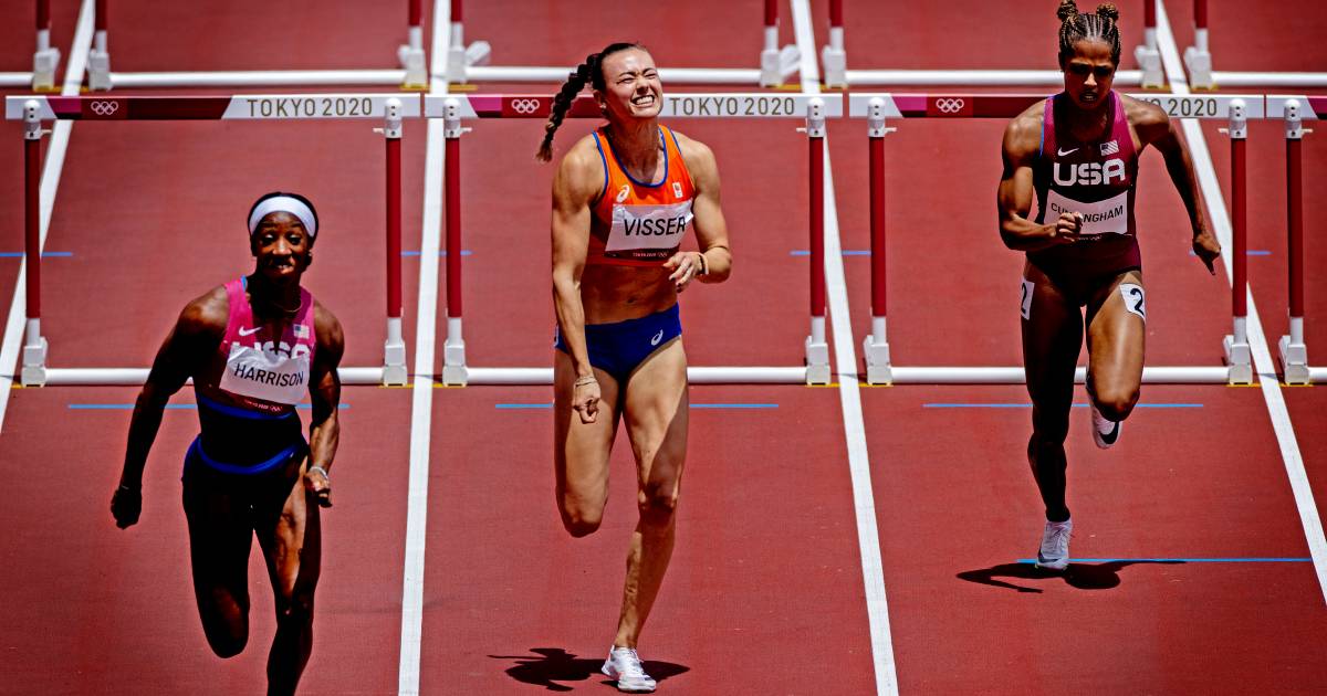 Nadine Visser baalt na vijfde plaats op 100 meter horden ...