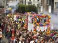 Antwerpen krijgt enorme regenboog die 's avonds oplicht voor Antwerp Pride