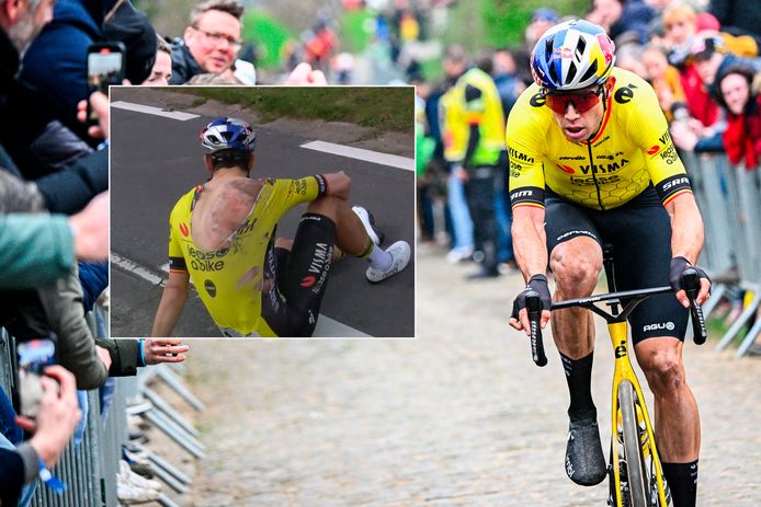 Wout van Aert moet nog zeker een jaar langer wachten op het winnen van de Ronde van Vlaanderen of Parijs-Roubaix.