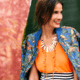 Figuur tips voor het dragen van zomerse prints