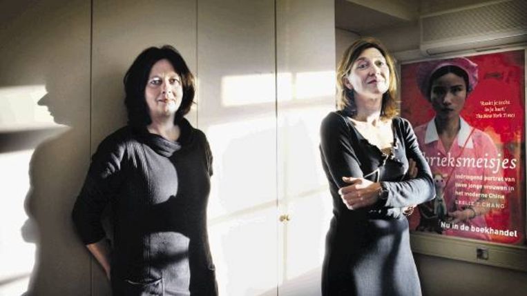 Ingrid Meurs (links) en Tanja Hendriks van Artemis. ( FOTO JEAN-PIERRE JANS) Beeld 