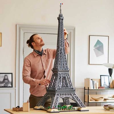 Grootste bouwpakket ooit: LEGO lanceert Eiffeltoren van bijna 1,5 meter