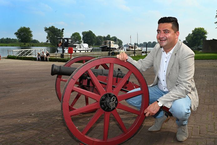 Wethouder Rick Joosten, terug van weggeweest.