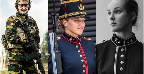 Net als prinses Elisabeth studeren Sophy (21) en Laura (20) aan de Koninklijke Militaire School: “Hier leren vrouwen tenminste hoe ze een leider kunnen zijn”