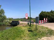 Brug over Hertogswetering in Oijenseweg tot eind augustus dicht voor alle verkeer