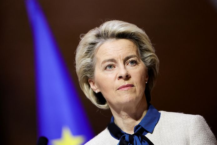 Ursula von der Leyen, voorzitter van de Europese Commissie.