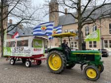 Statenleden BBB herhalen mediastunt van Caroline van der Plas: intrede doen met een tractor en boerenkar