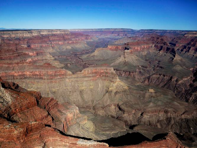 Toerist valt te pletter in Grand Canyon