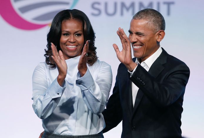 Michelle en Barack Obama