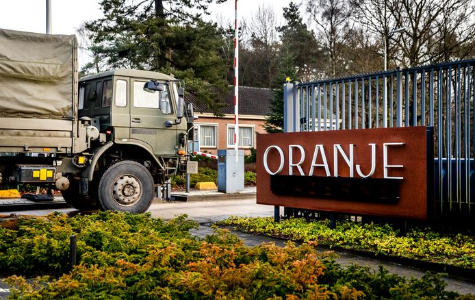 De Oranjekazerne in Schaarsbergen.