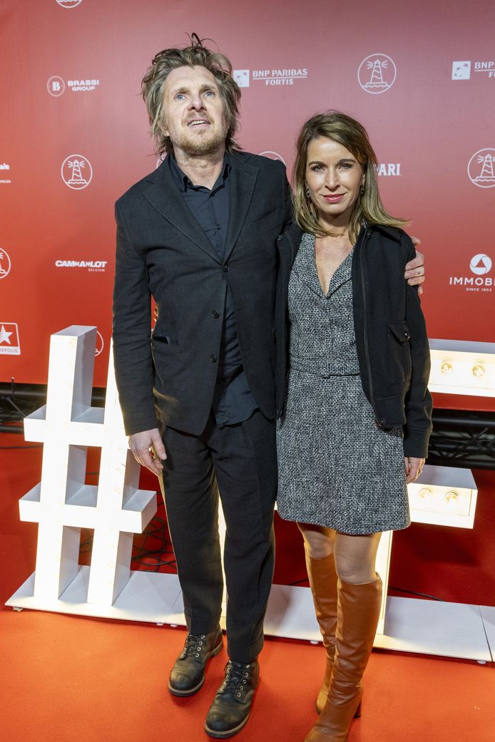 in the picture. Big love on the red carpet of the Ostend Film Festival ...