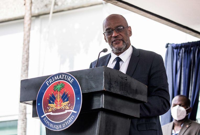 De Haïtiaanse premier Ariel Henry. Beeld AFP