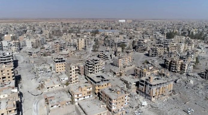 Raqqa, oktober 2017.