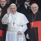 Eerste gebed nieuwe paus in basiliek