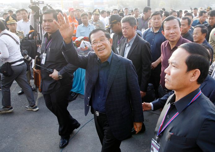 Le Premier ministre cambodgien Hun Sen.