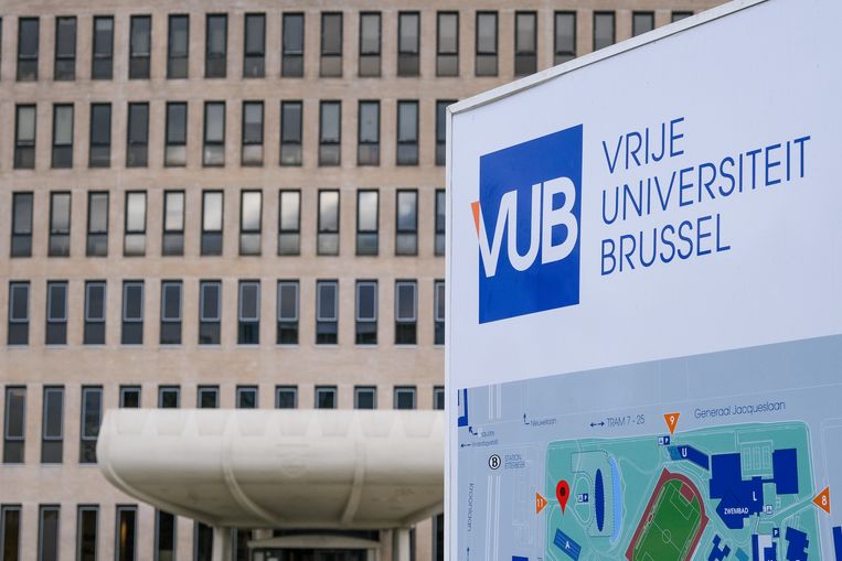 De campus van de VUB in Etterbeek. Beeld Marc Baert
