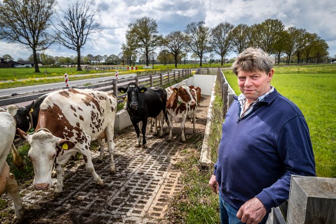 Boer Adrie Scheepers heeft zijn bezwaren tegen de woningbouw in De Bulders ingetrokken (archieffoto).