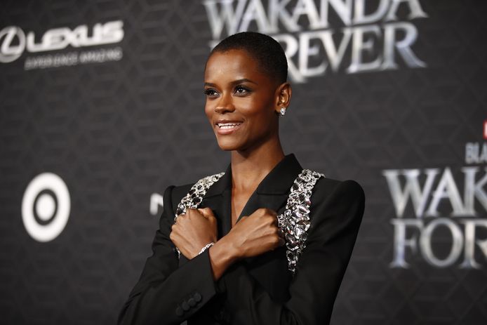 Actrice Letitia Wright.