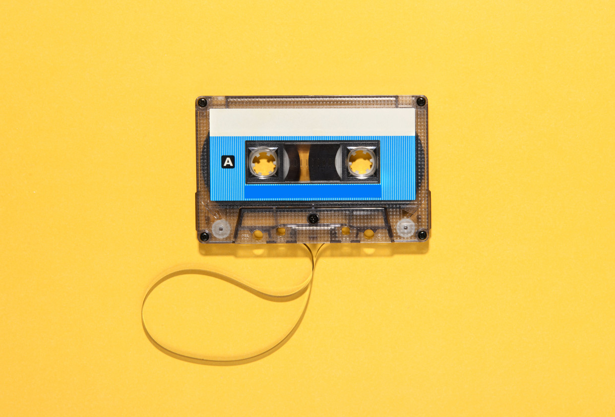Erik de Jong (Spinvis): ‘Het leuke aan cassettebandjes is verder dat ze langzaam stuk gaan. Op een gegeven moment komt er een bepaalde ruis overheen. Dat is wonderwel romantisch en eigenlijk heel erg mooi.’ Beeld Getty Images/EyeEm
