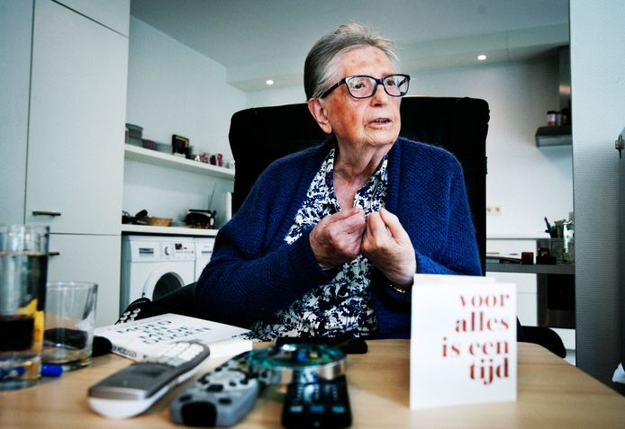 Archiefbeeld van minister van Staat Paula D’Hondt (96).