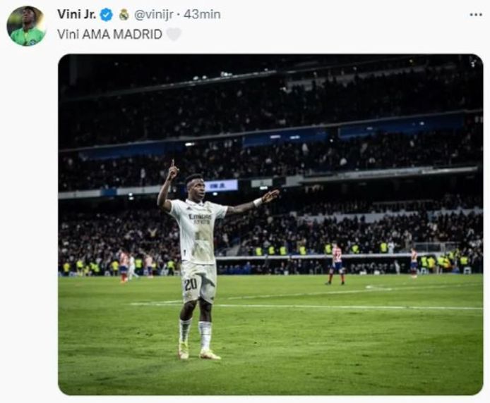 instagram vini jr