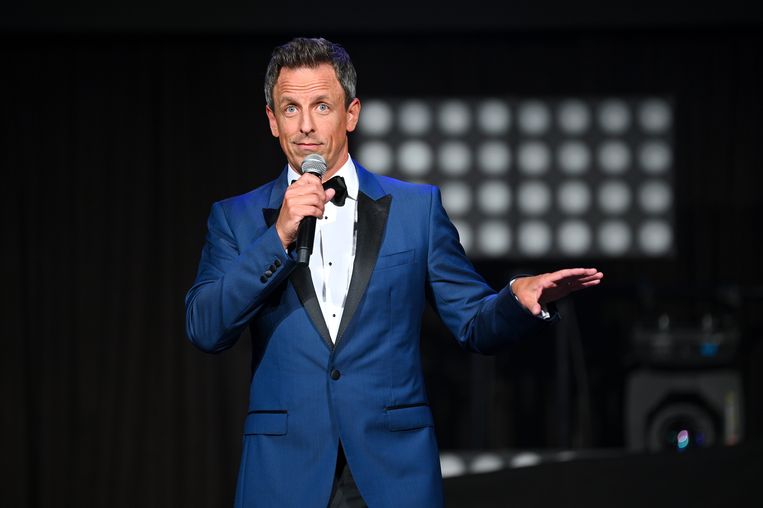 Seth Meyers in 2019 in New York. Beeld Getty Images for Diamond Ball