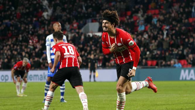 PSV ontsnapt aan blamage in eigen huis, PEC Zwolle buigt pas in slotfase