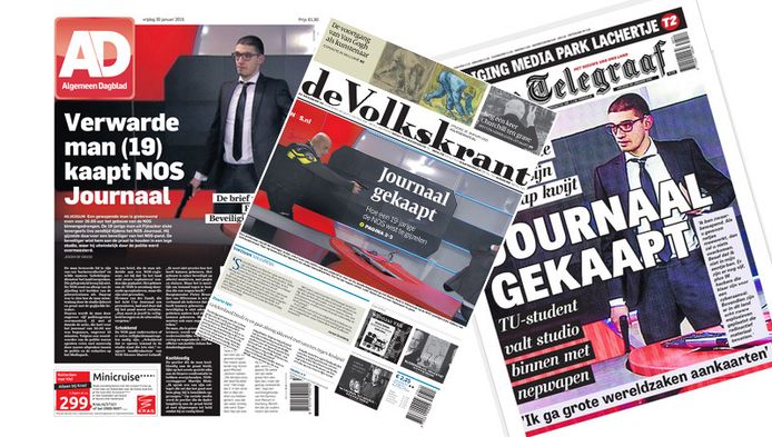 Kaping Nos Journaal Centraal In Kranten Binnenland Ad Nl