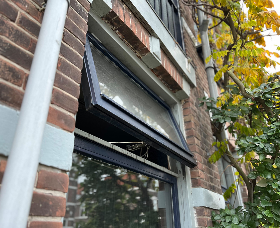 Het huis wordt nu flink geventileerd.