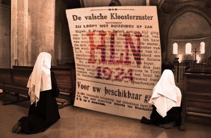 HLN 1924 - De Valsche kloosterzuster