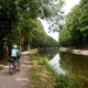 Fietsen langs het water door de Bourgogne
