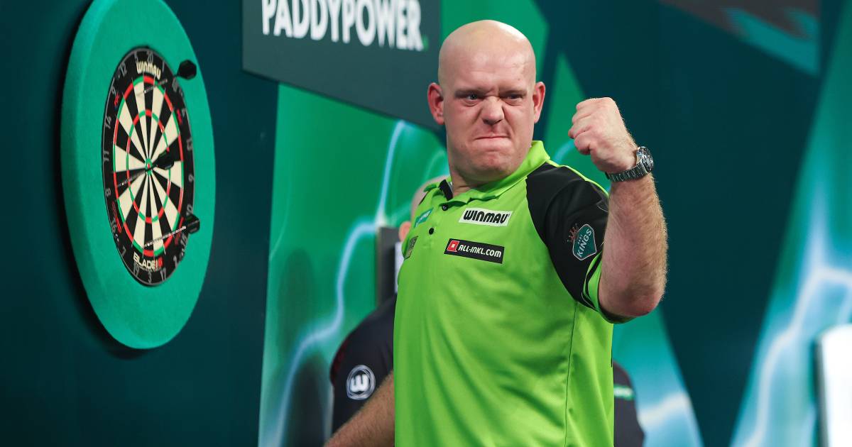 LIVE WK darts Eerste 'toetje’ van 2024? Michael van Gerwen jaagt in