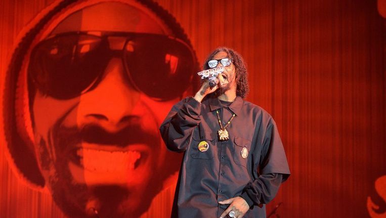 Snoop Dogg op Pukkelpop. Beeld 