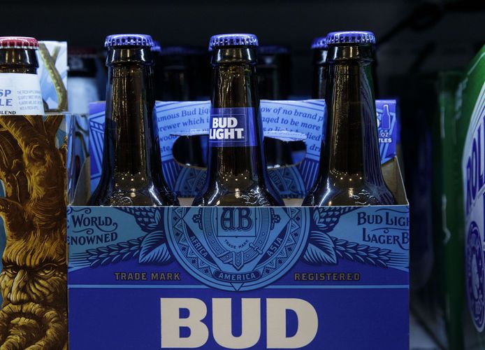 Bud Light, het Amerikaanse bier van AB InBev.