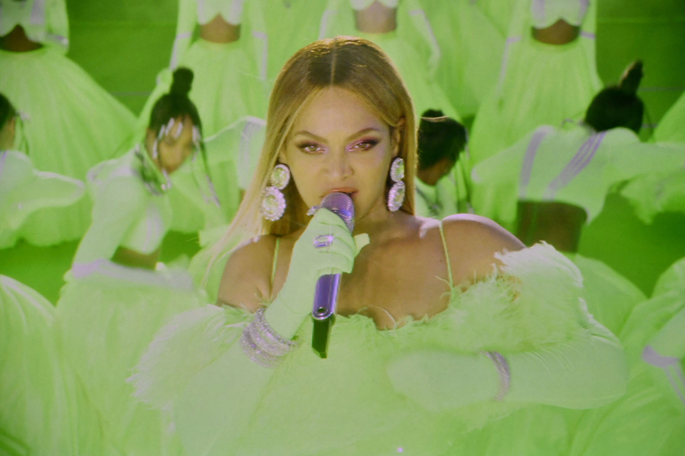 Beyoncé a mis le feu aux Oscars 2022