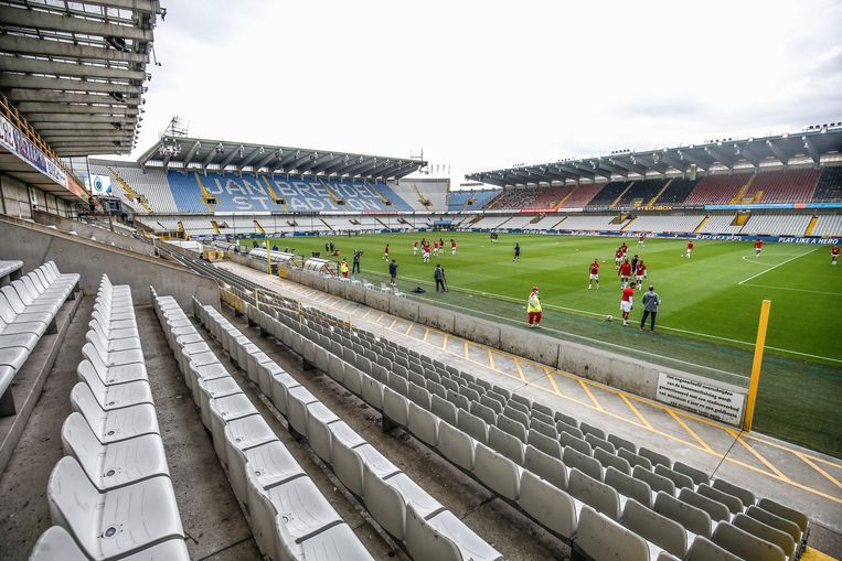 Het Jan Breydelstadion in Brugge. Beeld BELGA