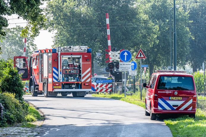Fietser overleden na aanrijding met trein in Heukelom.