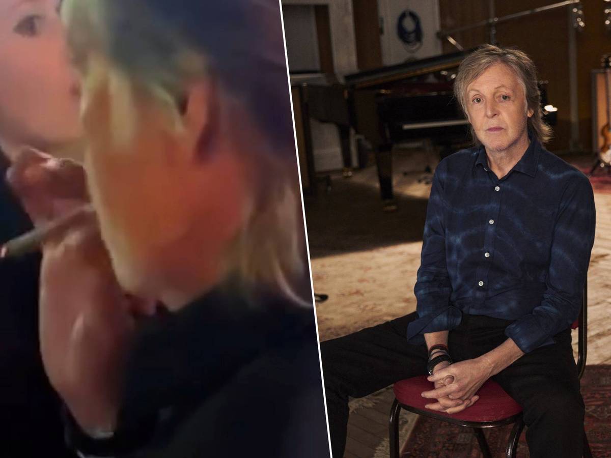 KIJK. “Kijk mama, ik heb gesmoord met Paul McCartney”: zanger (80) gespot  met joint in Jamaica | Showbizz | hln.be