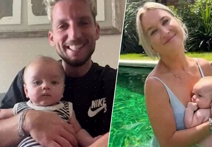 Dries Mertens (35) heeft op Instagram een mooi eerbetoon aan zijn jarige vrouw Kat Kerkhofs (34) gedeeld.