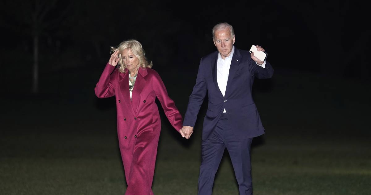 Joe dan Jill Biden memasuki sedikit penurunan: lebih dari setengah juta diperoleh pada tahun 2022 |  di luar