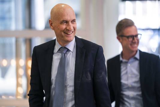 Minister Ernst Kuipers van Volksgezondheid.