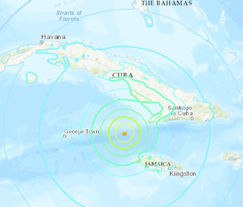 Alerte au tsunami levée après un puissant séisme entre Cuba et la