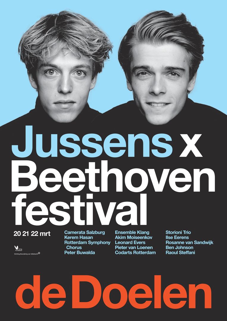 Lucas en Arthur Jussen. Beeld De Doelen