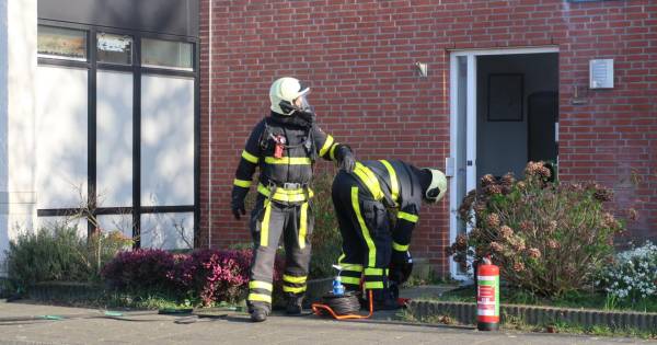Bewoonster gewond bij keukenbrand in Tilburg.