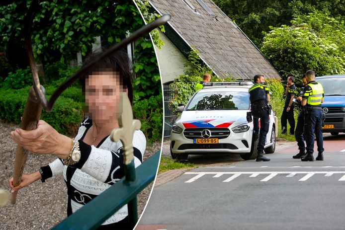 Jacqueline de R. stelde dat overvallers het op haar gemunt hadden. Volgens de politie zit de vork anders in de steel.