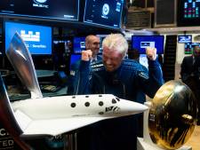 Richard Branson negen dagen eerder de ruimte in dan Jeff Bezos