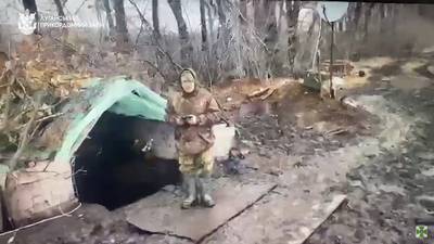 Rus tekent doodvonnis als hij zichzelf filmt in schuilplaats en drone daarna op verkenning stuurt naar Oekraïense linies