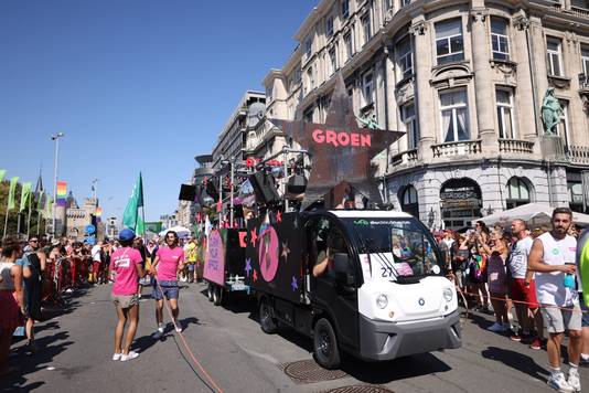 Antwerp Pride Parade 2022.