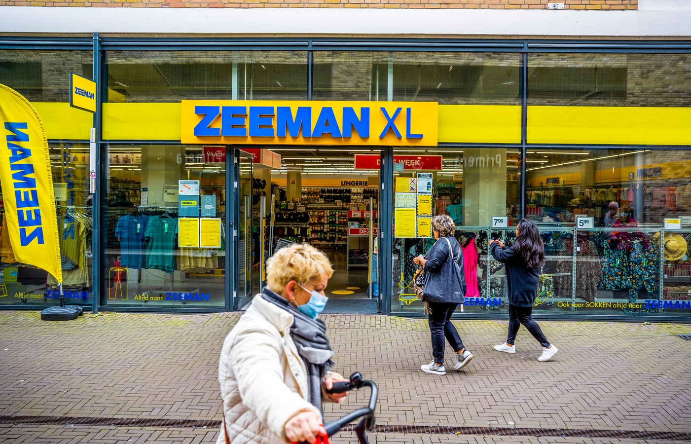 In elke Zeeman kun je nu ook kleding inleveren Foto AD.nl