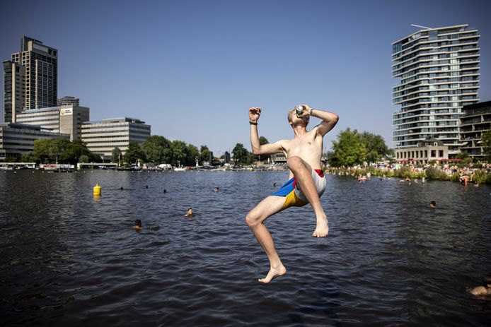 Het hitterecord uit 2019 (40,7 graden) is vandaag niet verbroken, maar desalniettemin was het een bijzonder warme dag.